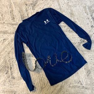 Under Armour navy color base layer top